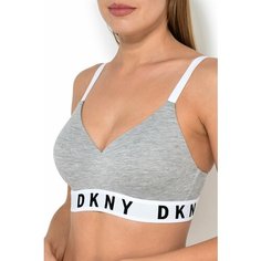 Топ DKNY Cozy Boyfriend, размер M, серый