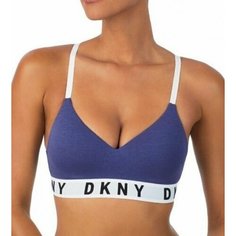 Топ DKNY Cozy Boyfriend, размер XL, синий