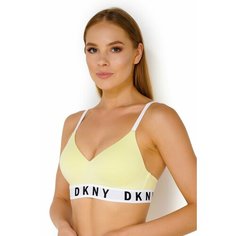 Топ DKNY Cozy Boyfriend, размер XL, лимонный