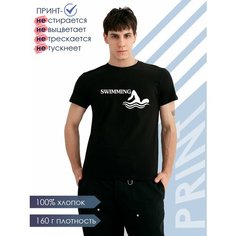 Футболка Just4you, размер XL, черный