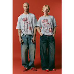 Футболка Befree, размер XS/S, серый меланж