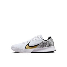 Кроссовки NIKE ZOOM VAPOR PRO 2 HC MAGNOLIA, размер 40 EU, white/black/gold