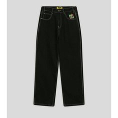 Джинсы широкие Butter Goods, размер 32, черный