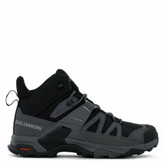 Ботинки хайкеры Salomon, размер 8.5 UK, черный