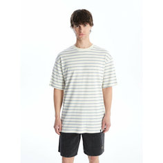Футболка LC Waikiki, 1 шт., размер L, blue striped