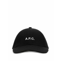Кепка A.P.C. для мужчин, размер 58 см, черный