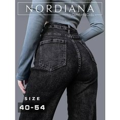 Джинсы клеш NORDIANA, размер S, черный