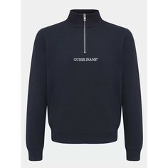 Толстовка GUESS, размер XXL, , темно-синий