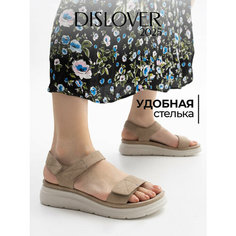Сандалии DISLOVER, размер 40, бежевый