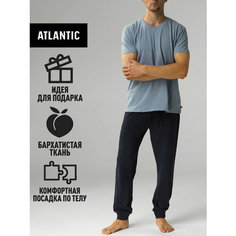 Пижама Atlantic, размер 50/XL, голубой