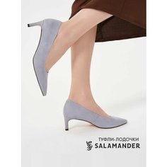 Туфли лодочки Salamander, размер 38,5, голубой