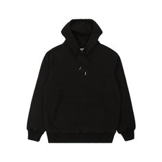 Толстовка Purple Mountain Observatory GARMENT DYE HOODY, размер 52, , black