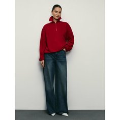 Толстовка Zarina, размер 4XL (RU 56), , красный