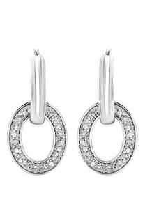 Серьги со съемной частью Jil Sander