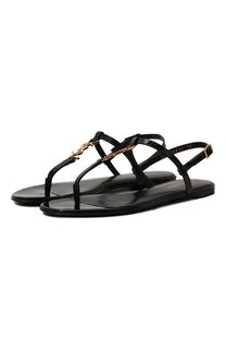 Кожаные сандалии Cassandra Saint Laurent