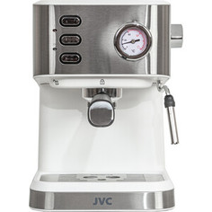 Кофеварка рожковая JVC JK-CF33 white