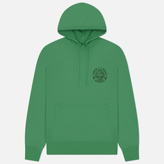 Мужская толстовка Edwin Edwin Music Channel Hoodie, цвет зелёный, размер S