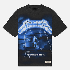Мужская футболка REPRESENT x Metallica Ride The Lightning, цвет серый, размер S