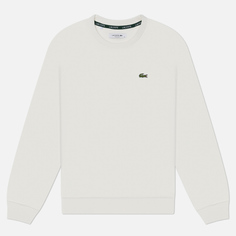 Женская толстовка Lacoste Regular Fit Crew Neck Pique, цвет белый, размер XS