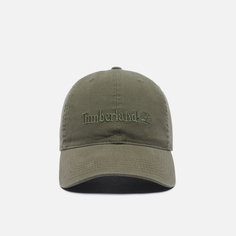 Кепка Timberland Cooper Hill Cotton Canvas, цвет оливковый