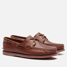 Мужские ботинки Timberland Classic Boat, цвет коричневый, размер 40 EU