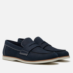 Мужские ботинки лоферы Timberland Classic Boat, цвет синий, размер 41 EU