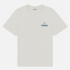 Мужская футболка Timberland Illustrated Tree Logo Back Graphic, цвет белый, размер M