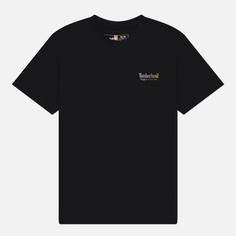 Мужская футболка Timberland Rugged Active Gear Back Graphic, цвет чёрный, размер M