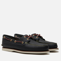 Мужские ботинки Timberland Classic Boat 2-Eye, цвет синий, размер 41 EU