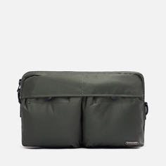 Сумка Alpha Industries Nylon Messenger, цвет серый