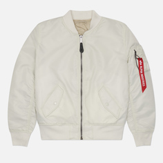 Женская куртка бомбер Alpha Industries MA-1, цвет бежевый, размер XS
