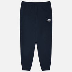 Мужские брюки Lacoste Tapered Fit Unbrushed Fleece, цвет синий, размер S