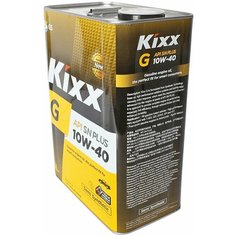 Минеральное моторное масло Kixx G SN PLUS 10W-40, 4 л, 1 шт.