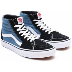 Кеды VANS SK8-Hi, полнота F, размер 9 US, черный/синий