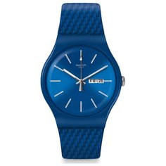 Наручные часы swatch, синий