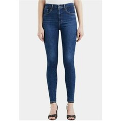 Джинсы зауженные Levis Women Mile High Super Skinny Jeans, размер 30/34, синий Levis®