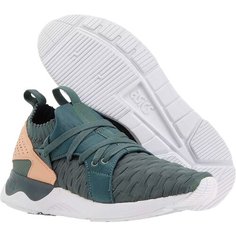 Кроссовки ASICS GEL-LYTE 5 SANZE KNIT, полнота F, размер 5,5 US, зелeный