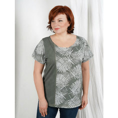 Футболка IvCapriz, размер 52, хаки