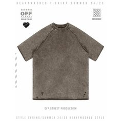 Футболка OFF STREET, размер M, коричневый
