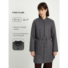 Ветровка FINN FLARE Стеганая, размер S, темно-серый