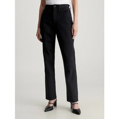 Джинсы классические CALVIN KLEIN, размер 26/32, черный