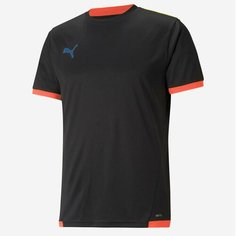 Футболка PUMA, размер 116, черный/красный