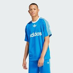 Футболка спортивная adidas Originals Adicolor Tee, размер XXL, blue