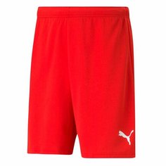 Шорты PUMA teamRISE, размер 152, красный