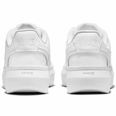 Кеды NIKE Court Vision Alta Leather, полнота F, размер 9 US, белый