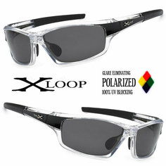 Солнцезащитные очки XLOOP, черный/серый