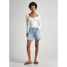 Шорты Pepe Jeans, размер 26, голубой