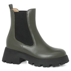 Ботинки челси Giovanni Fabiani, размер 36.5, темно-зеленый