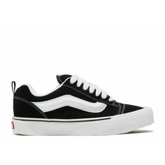 Кроссовки VANS Knu Skool, размер 7 US, черный, белый