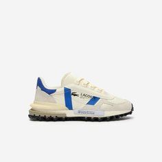 Кроссовки LACOSTE, размер T105, бежевый/синий